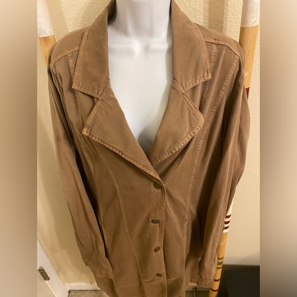 Western style lightweight jacket by Wearables. Size Large.  NWT - Picture 2 of 6